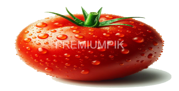 Tomato ai image on transparent background